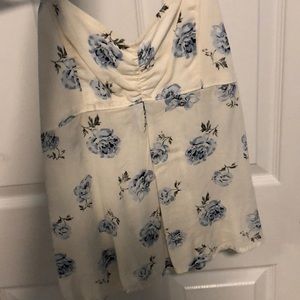 Abercrombie flower tank top